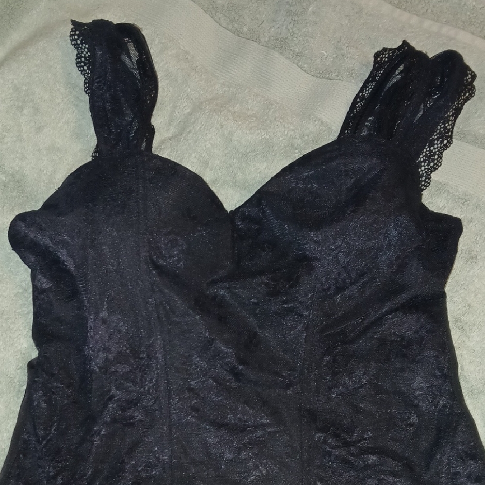 Stylish Black Lace Top